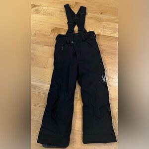 Spyder Kids Black Winter Pants (size 6)